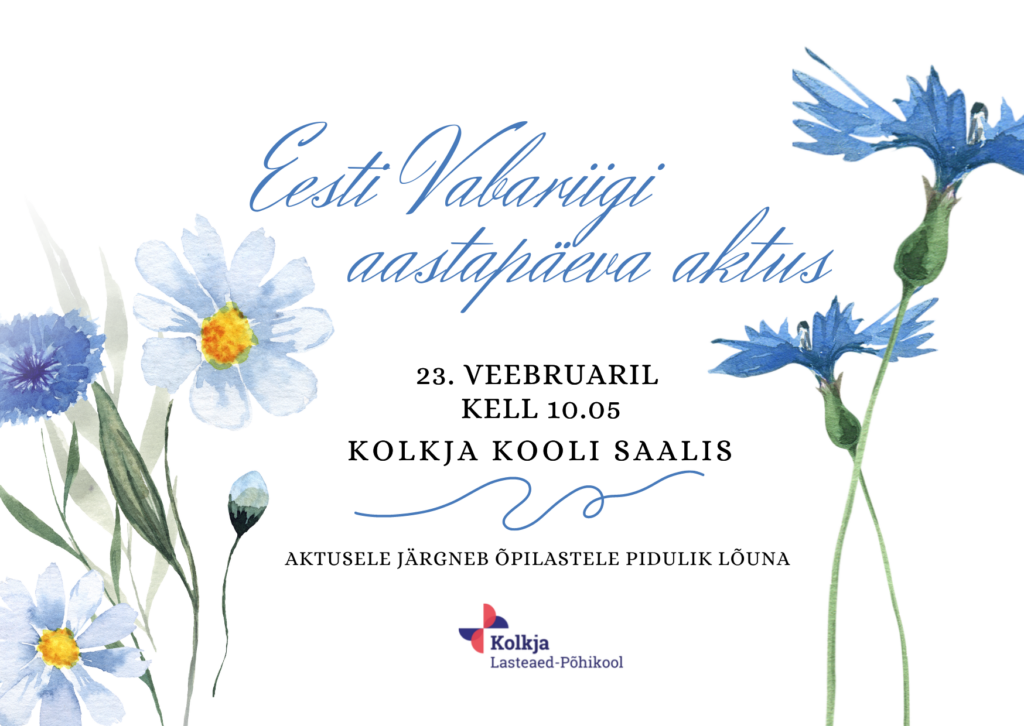 Eesti Vabariigi aastapäeva aktus Kolkja koolis