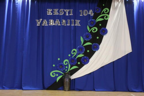 Eesti Vabariigi 104. aastapäeva aktus Kolkja Rahvamajas